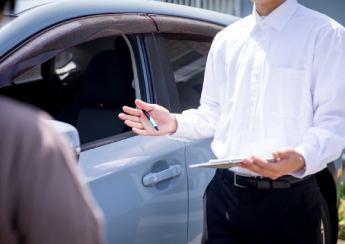 STEP 2　Pick up your rental car at the rental office
