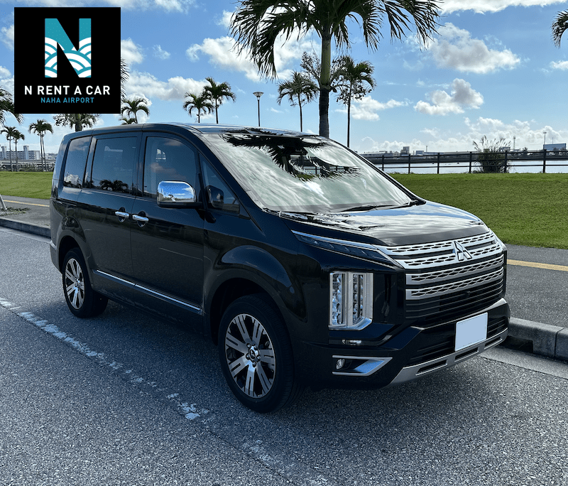【Summer 2026 Early-Bird Special!】Near Naha Airport with Super-Fast Shuttle Service ★☆ Powerful 8-Seater Minivan ★ Mitsubishi Delica D:5
