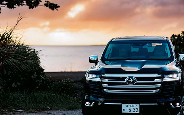 New Land Cruiser ZX (300 Series) 🌺 Kokusai Street / Prefectural Office Area 🌺 【NOC / Liability Coverage & Airport Pickup Included】