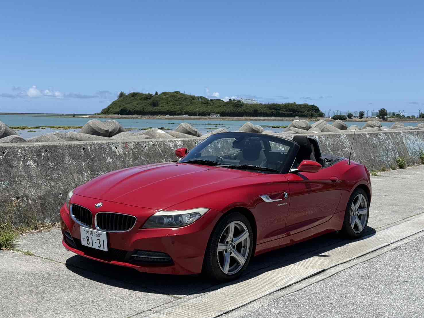 BMW Z4 convertible 2 seater 1 night 2 days 18,700 yen, half price after the 2nd night!