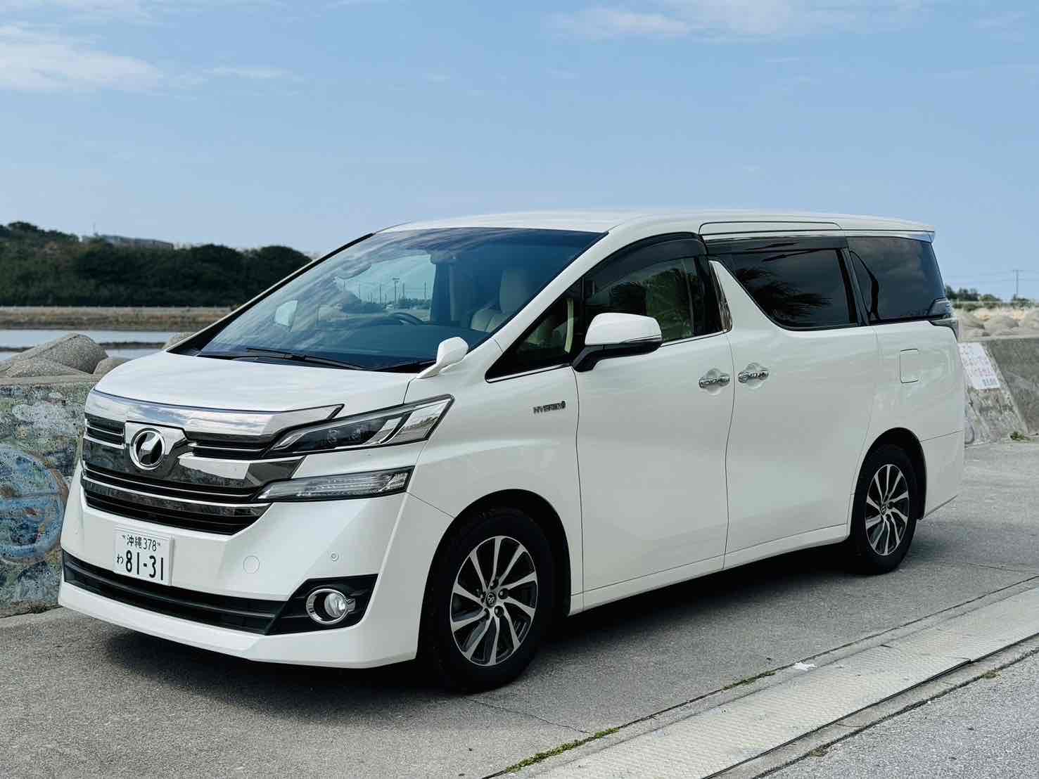 Vellfire, 8 seater, 1 night, 2 days, 1800 yen, 50% off after the 2nd night!!