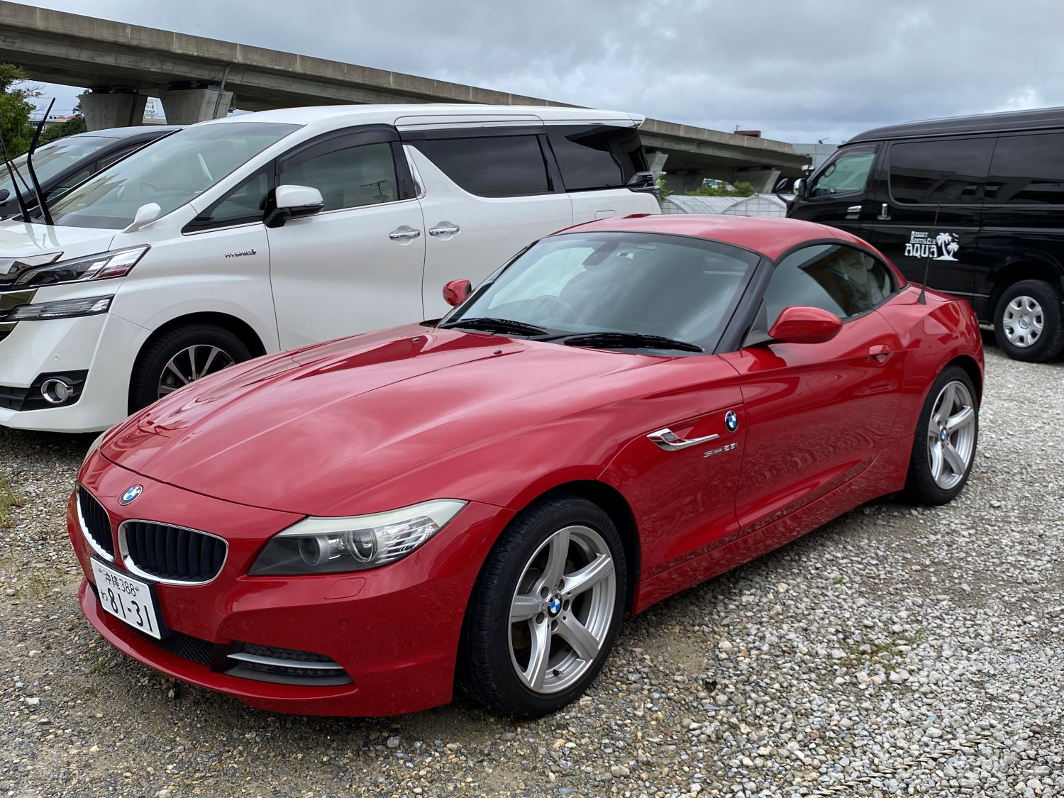 BMW Z4 convertible 2 seater 1 night 2 days 18,700 yen, half price after the 2nd night!