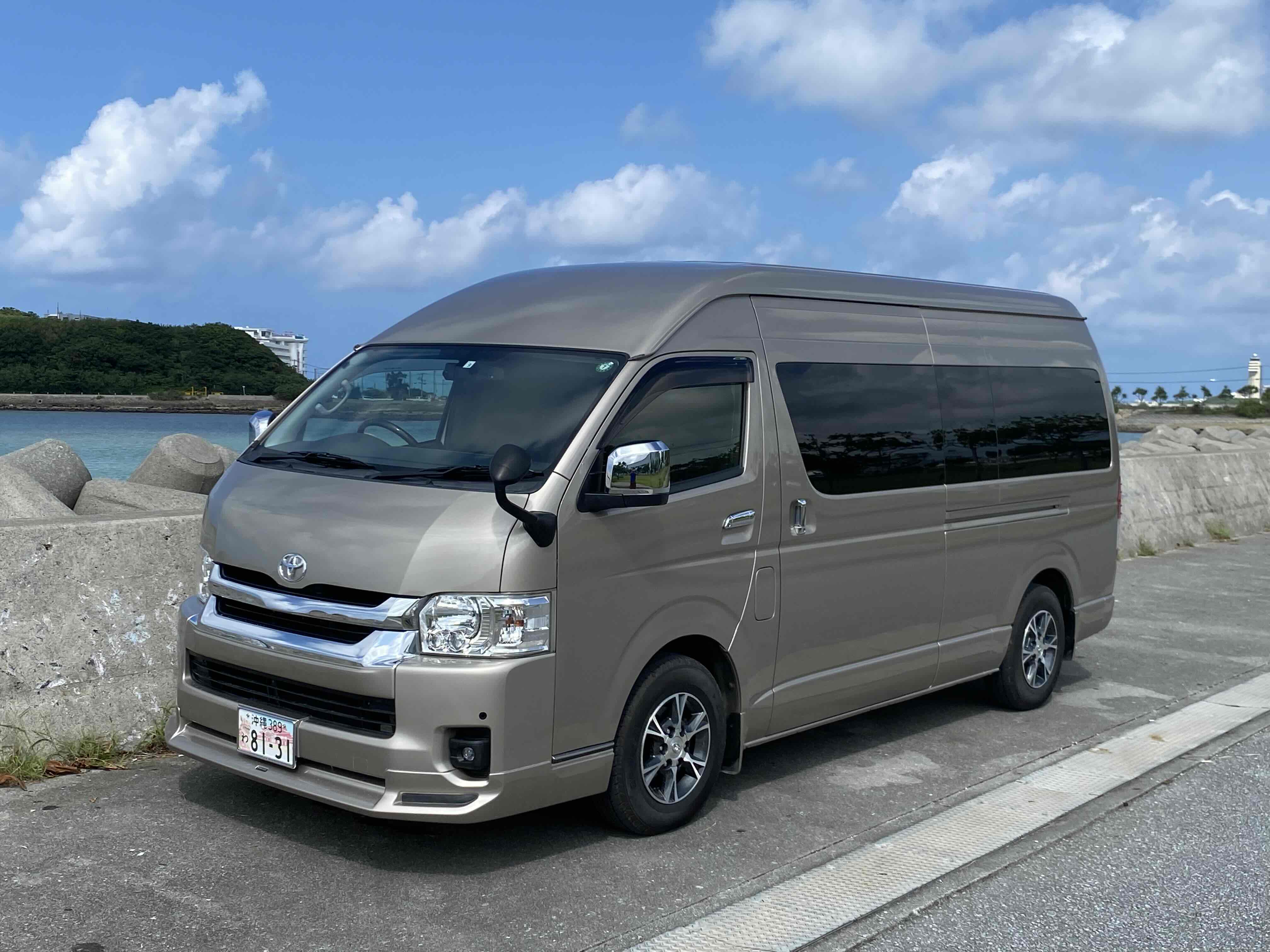 Hiace Wide Grand Cabin, 10 seater, 2 days, 1 night, 30000 yen, 50% off after the 2nd night!