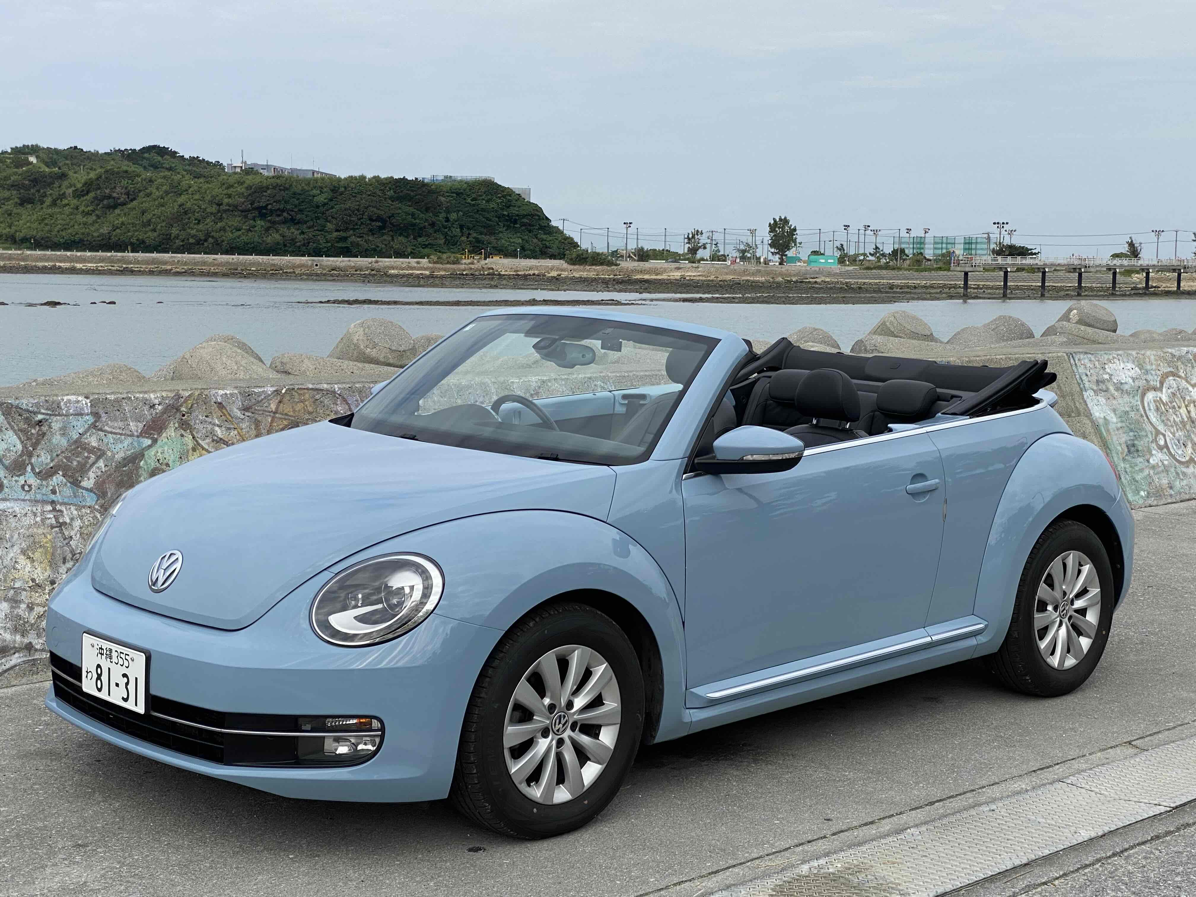 The Beetle Cabriolet is 17,000 yen for 2 days and 1 night! 50% off after the 2nd night!